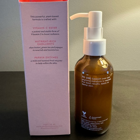 One Love Organics Vitamin C Body Oil 120 ml 4 fl oz Full Size NIB EXP 6/25 - Picture 2 of 4